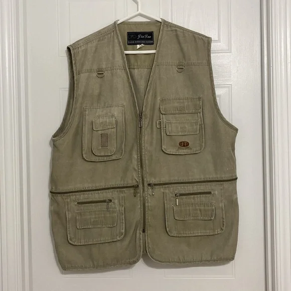 Pre-Owned Jig jao Zip up fishing vest size XXL ( 95 A) - Picture 1 of 5